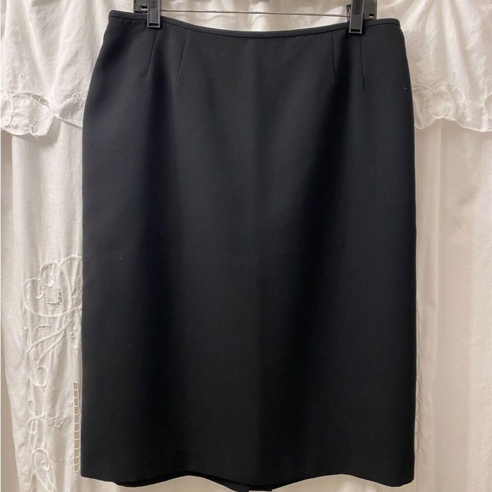Collections by LeSuit Lined Pencell Skirt Women Size 14